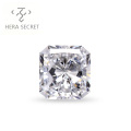 ForeverFlame G H 1.3ct 6mm*6mm vvs Radiant Cut diamond CVD CZ Moissanite diamond ring